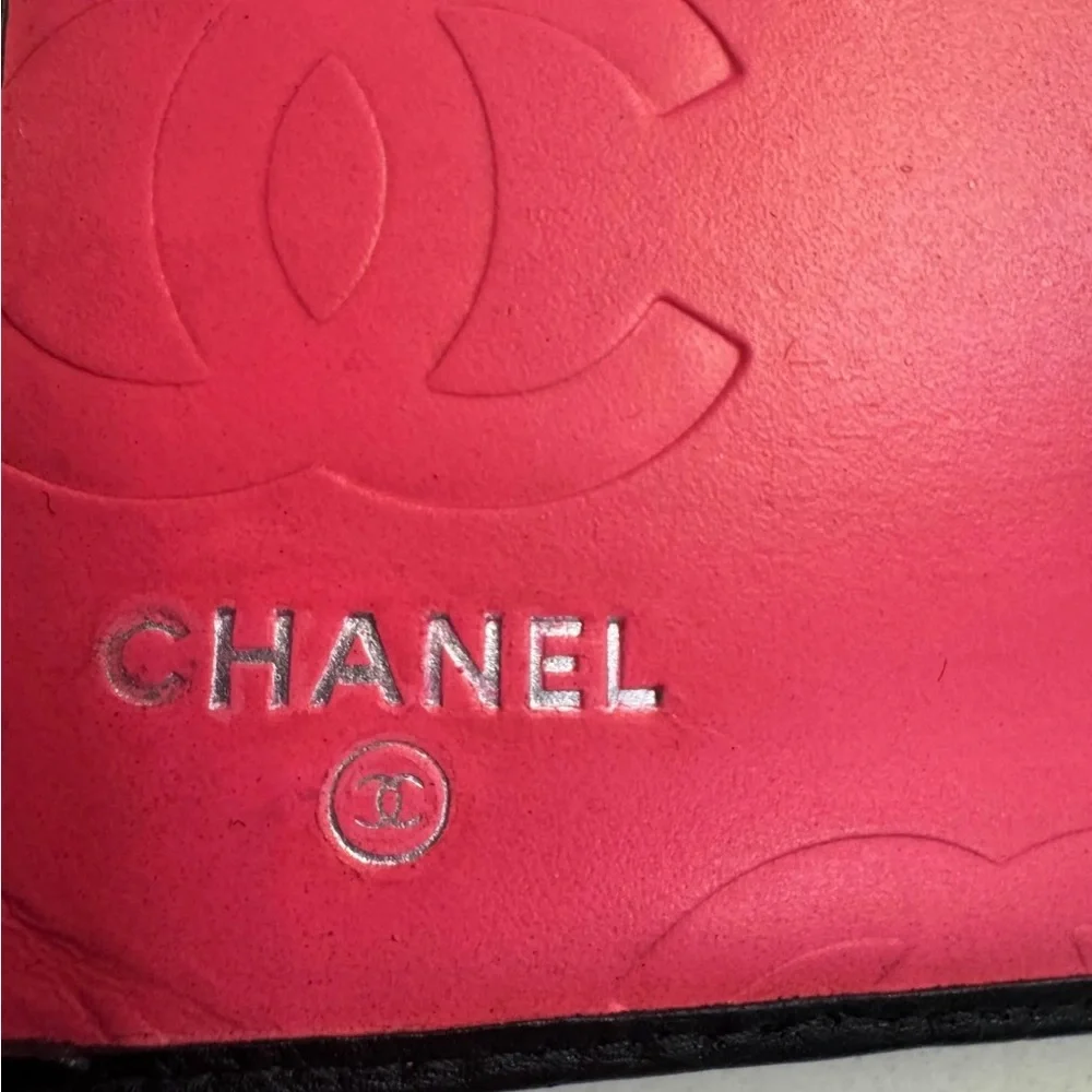 💯Authentic CHANEL Quilted Cambon Long Black Calfskin w/ Silver Hardware - Picture 7 of 8